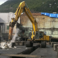 Kitimat Aluminum Smelter Demolition 13