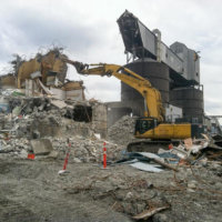 Kitimat Aluminum Smelter Demolition 17