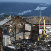 Kitimat Aluminum Smelter Demolition 37