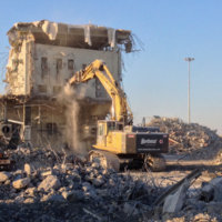 Umatilla Chemical Weapons Incinerator Demolition 25